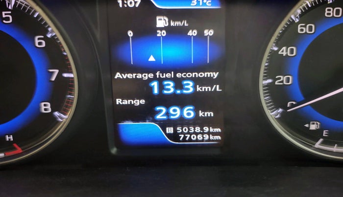 2017 Maruti Baleno ALPHA PETROL 1.2, Petrol, Manual, 77,069 km, interior