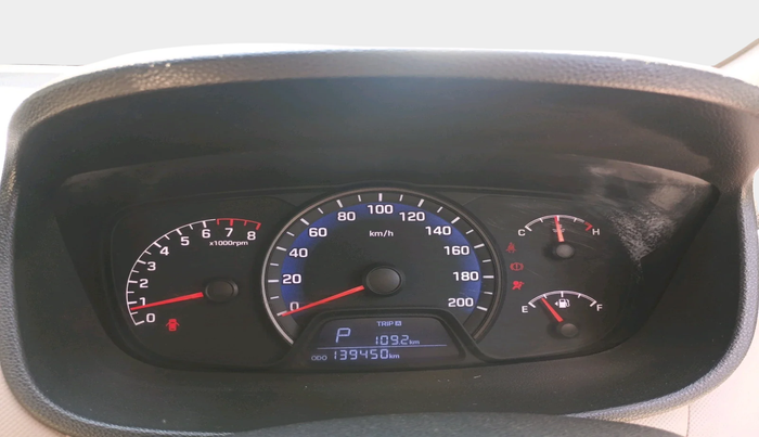 2014 Hyundai Xcent SX AT 1.2 (O), Petrol, Automatic, 1,39,450 km, interior