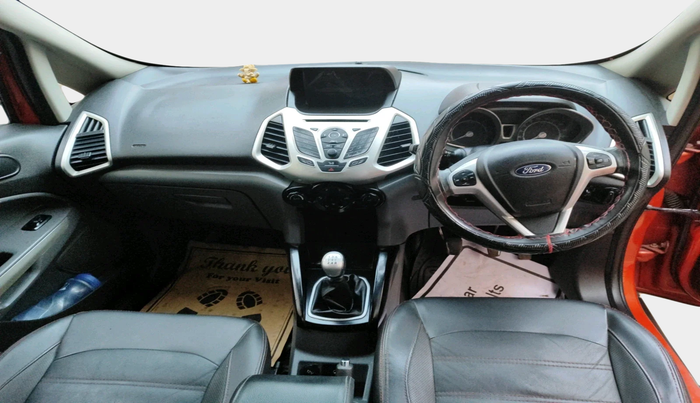 2017 Ford Ecosport TITANIUM 1.5L DIESEL, Diesel, Manual, 1,49,067 km, interior