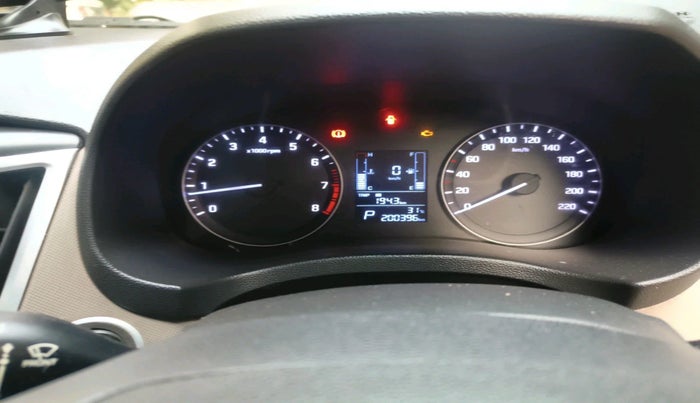 2017 Hyundai Creta SX PLUS AT 1.6 PETROL, Petrol, Automatic, 2,00,396 km, interior