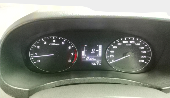 2018 Hyundai Creta SX PLUS 1.6 PETROL, Petrol, Manual, 75,614 km, interior