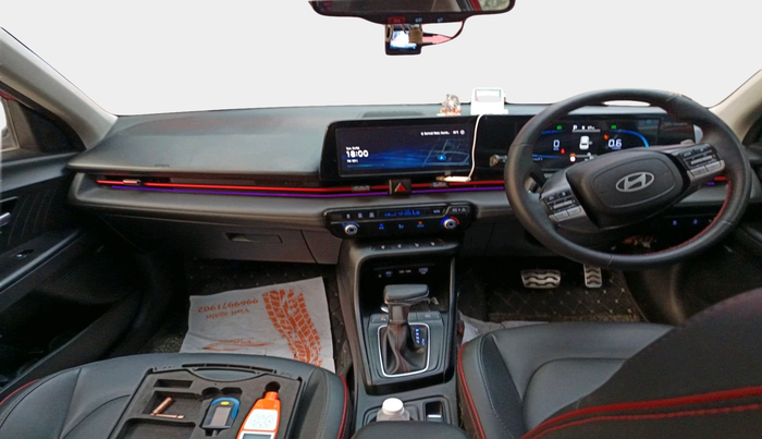 2023 Hyundai Verna SX (O) 1.5 TURBO PETROL DCT, Petrol, Automatic, 25,707 km, interior