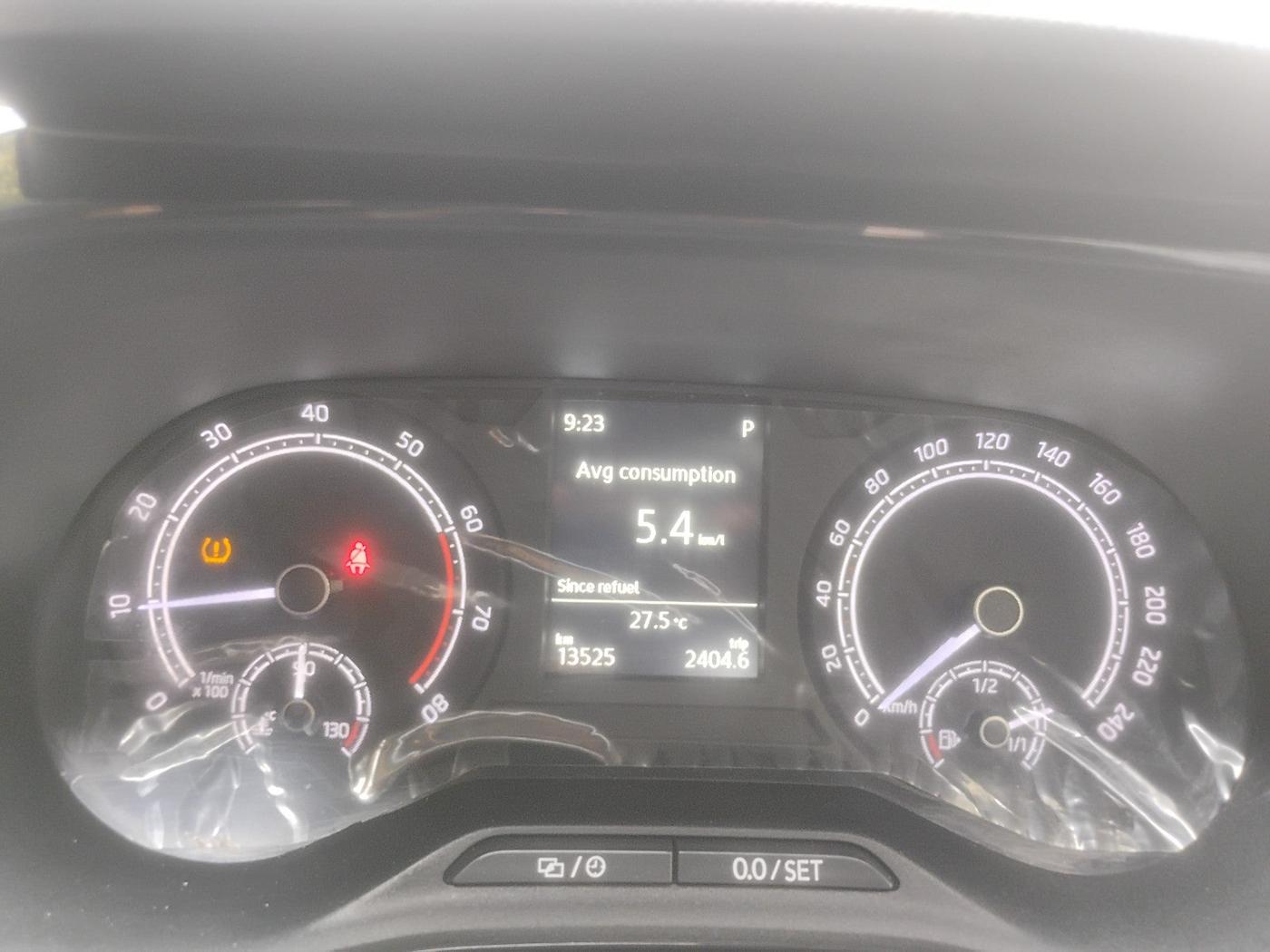 2022 Skoda SLAVIA AMBITION 1.0L TSI AT, Petrol, Automatic, 13,525 km, interior