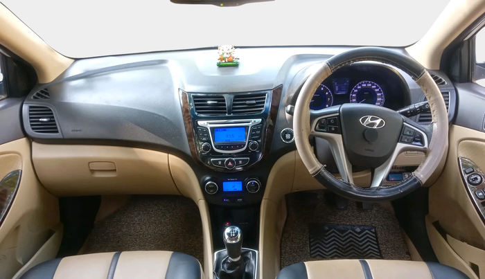 2013 Hyundai Verna FLUIDIC 1.6 VTVT SX, Petrol, Manual, 66,882 km, interior