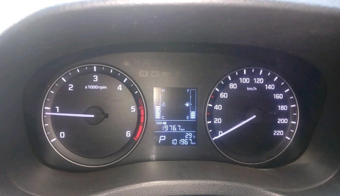 2016 Hyundai Creta SX PLUS AT 1.6 DIESEL, Diesel, Automatic, 1,01,967 km, interior