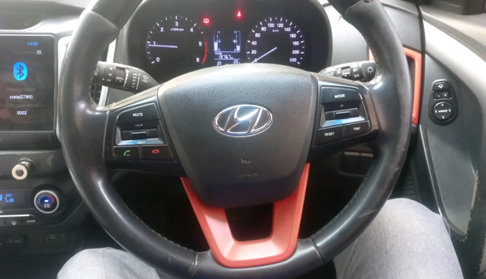 2016 Hyundai Creta SX PLUS AT 1.6 DIESEL, Diesel, Automatic, 1,01,967 km, interior