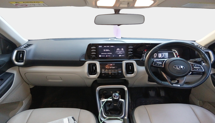 2020 KIA SONET HTX 1.0 IMT, Petrol, Manual, 22,084 km, interior