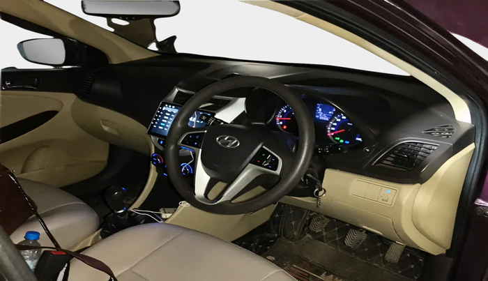 2012 Hyundai Verna FLUIDIC 1.6 VTVT EX, Petrol, Manual, 90,637 km, interior