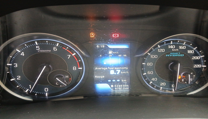 2019 Maruti Ertiga VXI SHVS, Petrol, Manual, 47,012 km, interior