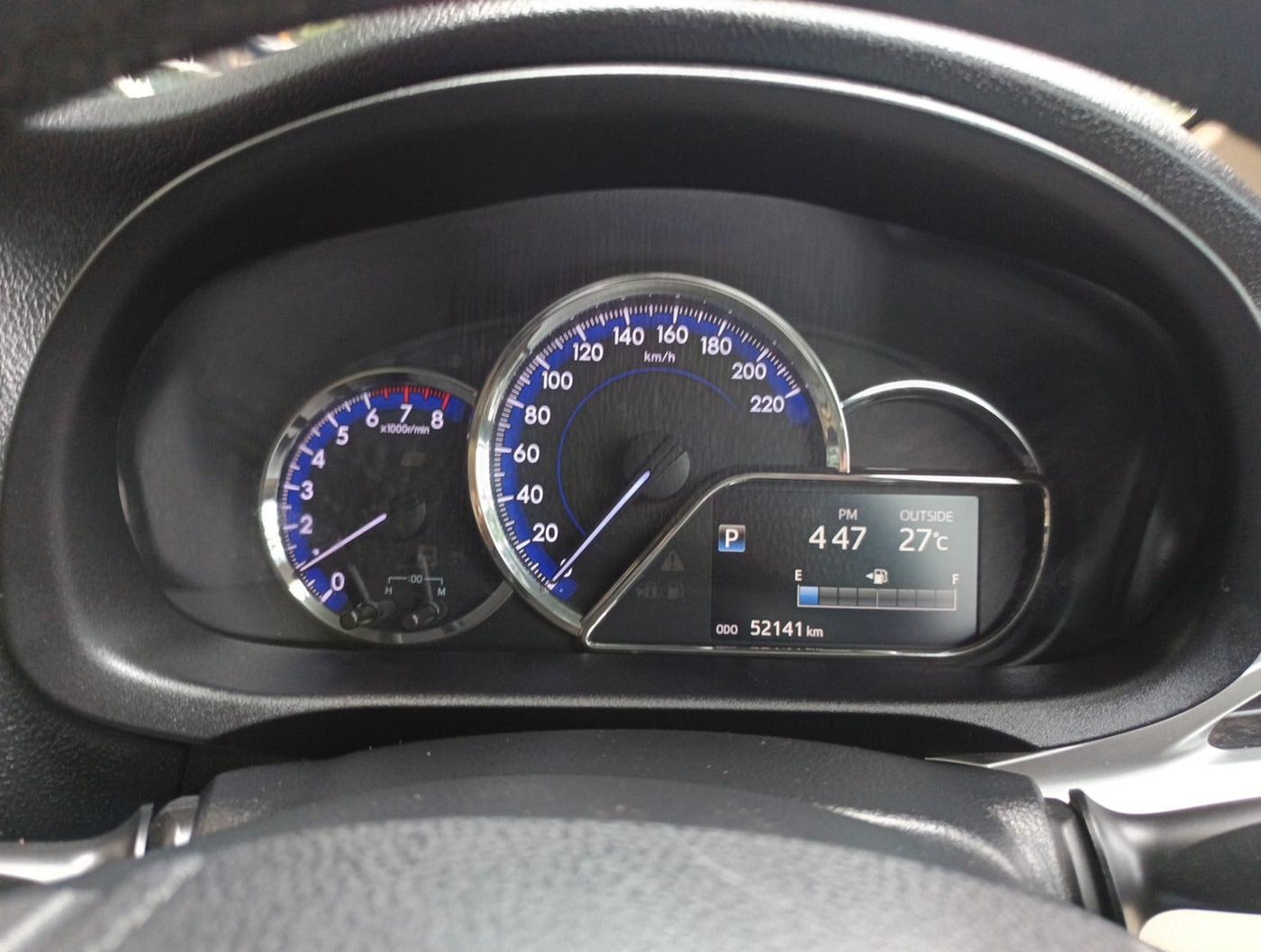 2020 Toyota YARIS G CVT, Petrol, Automatic, 52,141 km, interior