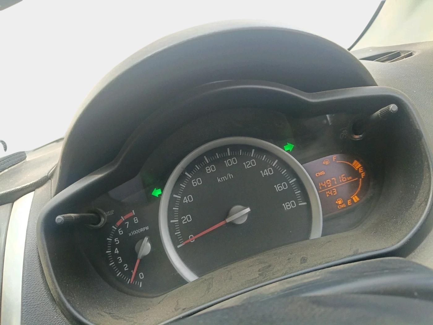 2017 Maruti Celerio VXI CNG, CNG, Manual, 1,49,716 km, interior