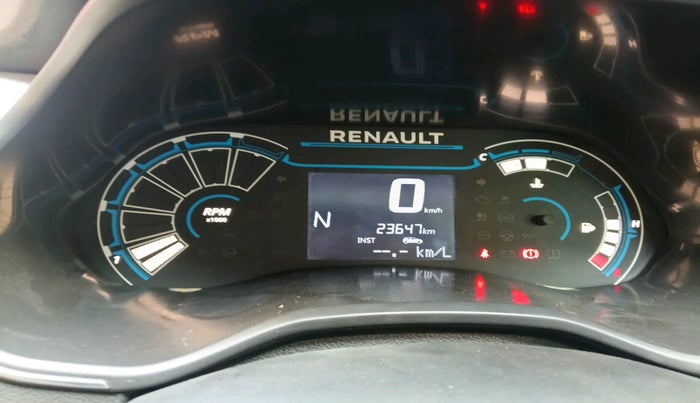 2022 Renault TRIBER RXZ AMT DUAL TONE, Petrol, Automatic, 23,647 km, interior