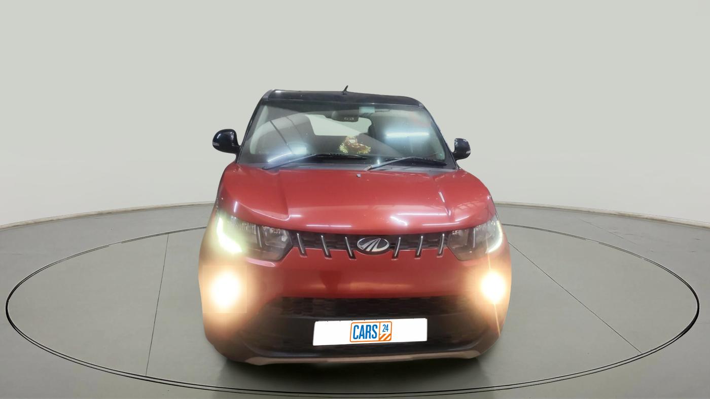 2017 Mahindra KUV 100 NXT K8 P 6 STR, Petrol, Manual, 56,500 km, exterior