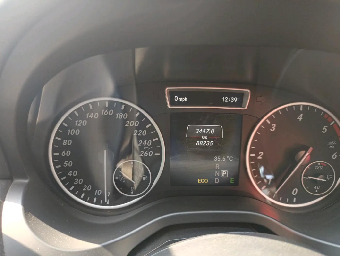 2013 Mercedes Benz A Class A180 CDI STYLE, Diesel, Automatic, 88,235 km, interior