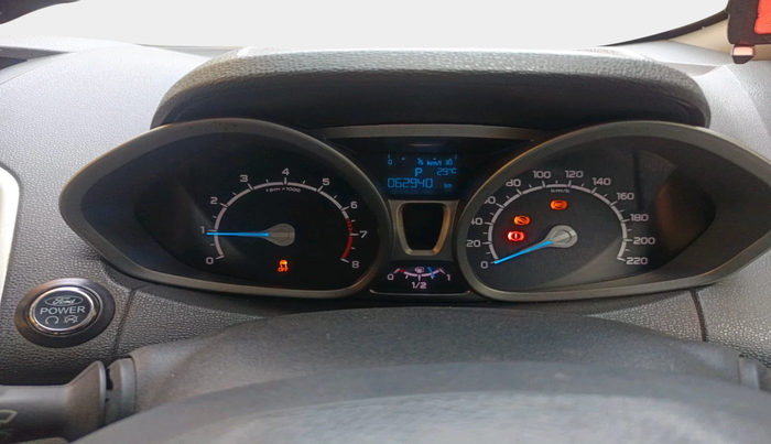 2015 Ford Ecosport TITANIUM 1.5L PETROL AT, Petrol, Automatic, 62,940 km, interior