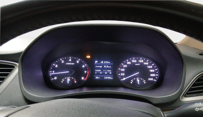 2017 Hyundai Verna 1.6 VTVT SX (O) AT, Petrol, Automatic, 23,780 km, interior