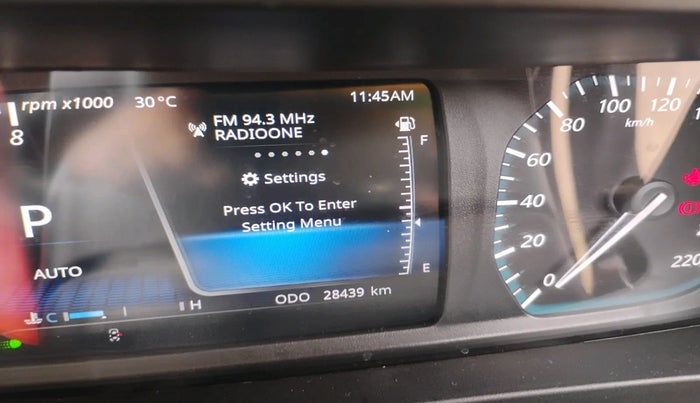 2023 Tata ALTROZ XZA + SUNROOF, Petrol, Automatic, 28,439 km, interior