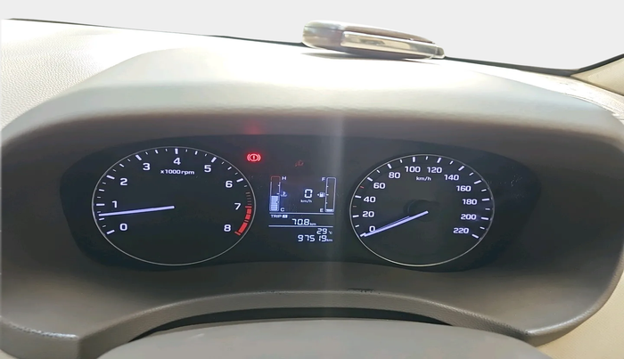 2017 Hyundai Creta SX PLUS 1.6 PETROL, Petrol, Manual, 97,519 km, interior