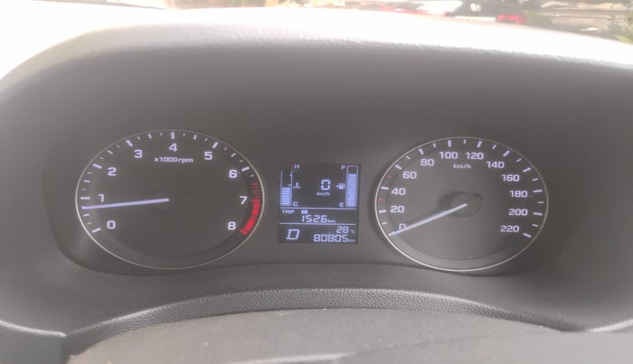 2016 Hyundai Creta SX PLUS AT 1.6 PETROL, Petrol, Automatic, 80,805 km, interior