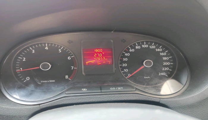 2011 Volkswagen Polo COMFORTLINE 1.2L PETROL, Petrol, Manual, 42,653 km, interior