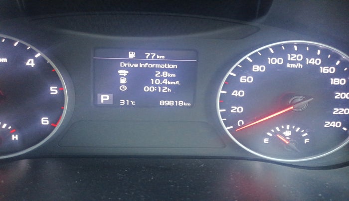 2021 KIA SELTOS HTK PLUS AT 1.5 DIESEL, Diesel, Automatic, 89,818 km, interior