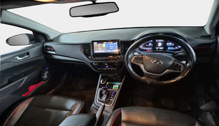 2020 Hyundai Verna SX (O) 1.0 TURBO DCT, Petrol, Automatic, 68,000 km, interior