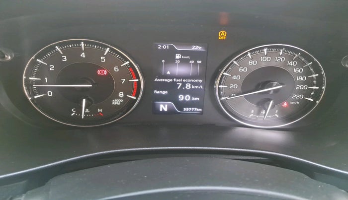 2022 Maruti Baleno ALPHA 1.2 AGS, Petrol, Automatic, 35,777 km, interior