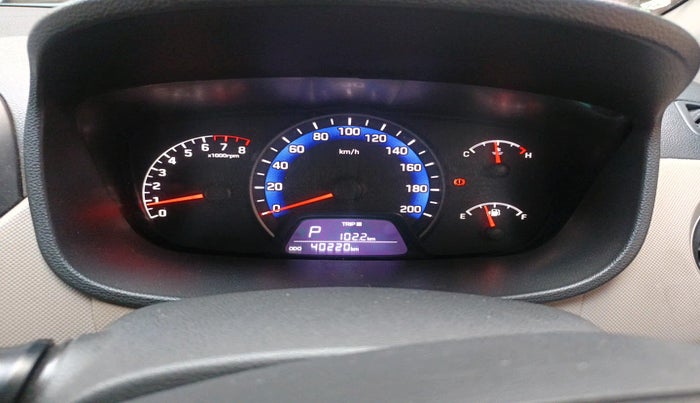 2017 Hyundai Xcent S AT 1.2, Petrol, Automatic, 40,220 km, interior