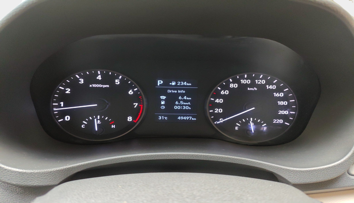 2018 Hyundai Verna 1.6 VTVT SX (O) AT, Petrol, Automatic, 49,497 km, interior