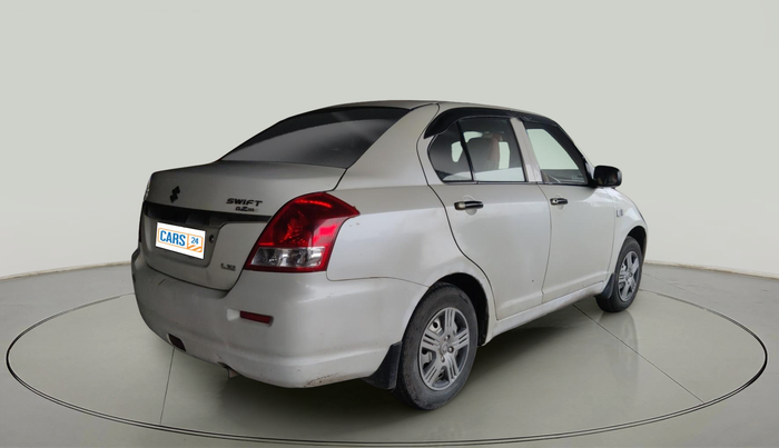 2010 Maruti Swift Dzire LXI, Petrol, Manual, 1,18,617 km, exterior