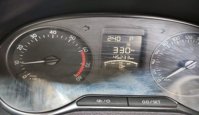 2017 Skoda Rapid STYLE 1.6 MPI AT, Petrol, Automatic, 45,233 km, interior