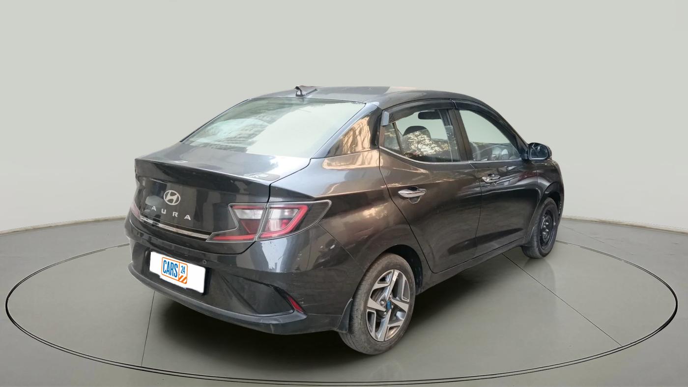 2024 Hyundai AURA SX 1.2 CNG, Petrol, Manual, 42,969 km, exterior