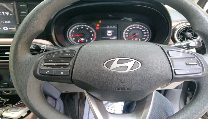 2024 Hyundai AURA SX 1.2 CNG, Petrol, Manual, 42,969 km, interior