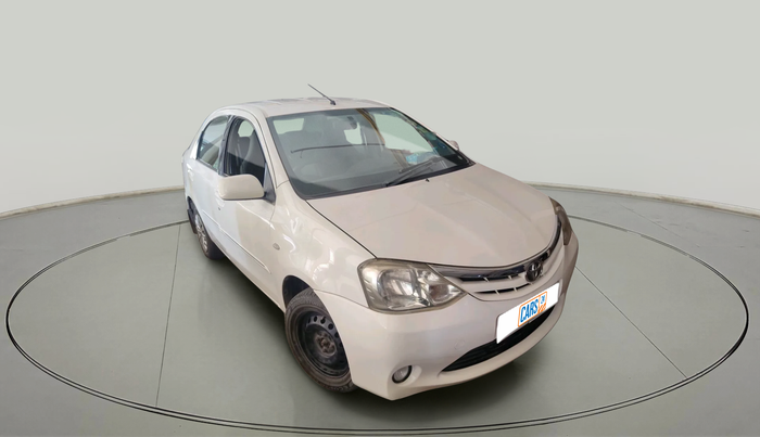 2011 Toyota Etios G, Petrol, Manual, 77,739 km, exterior