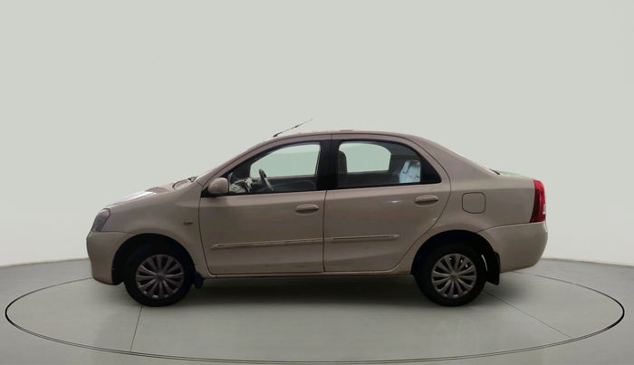 2011 Toyota Etios G, Petrol, Manual, 77,739 km, exterior