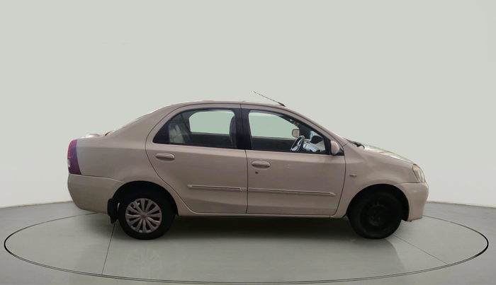 2011 Toyota Etios G, Petrol, Manual, 77,739 km, exterior