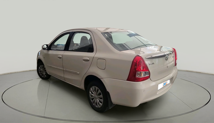 2011 Toyota Etios G, Petrol, Manual, 77,739 km, exterior
