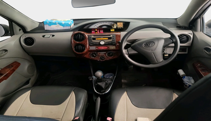 2011 Toyota Etios G, Petrol, Manual, 77,739 km, interior