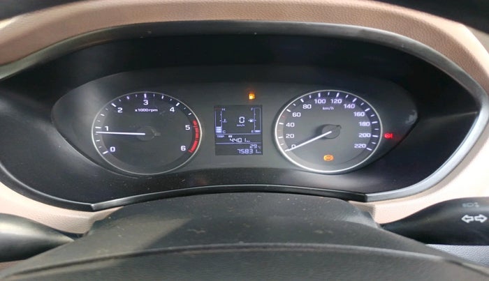 2017 Hyundai Elite i20 ASTA 1.4 CRDI, Diesel, Manual, 75,831 km, interior