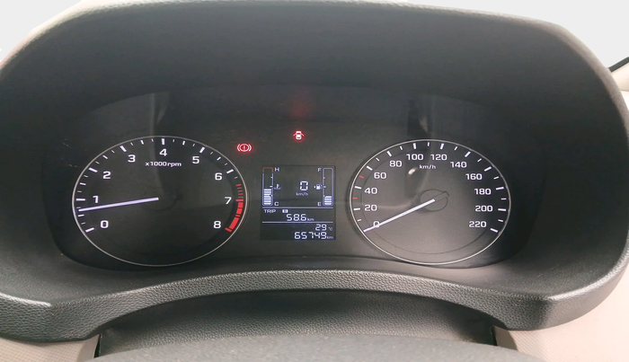 2017 Hyundai Creta E PLUS 1.6 PETROL, Petrol, Manual, 65,749 km, interior