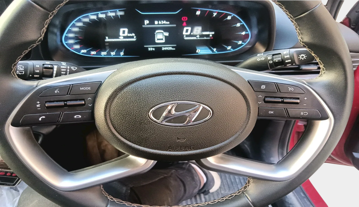 2021 Hyundai NEW I20 ASTA (O) 1.0 TURBO GDI DCT, Petrol, Automatic, 24,925 km, interior