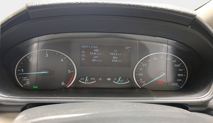 2020 Ford Ecosport TITANIUM 1.5L DIESEL, Diesel, Manual, 35,671 km, interior