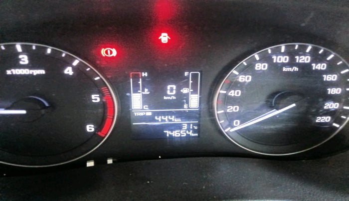 2016 Hyundai Creta SX 1.6 DIESEL, Diesel, Manual, 74,654 km, interior