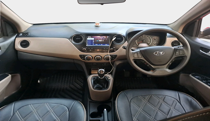 2017 Hyundai Grand i10 SPORTZ (O) 1.2 KAPPA VTVT, Petrol, Manual, 35,216 km, interior