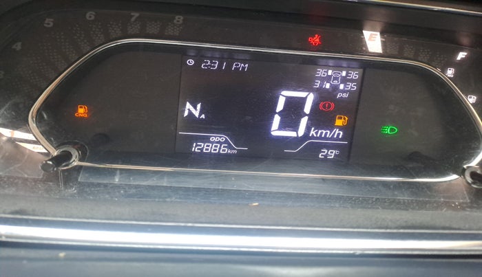 2024 Tata TIGOR XZA Plus iCNG , Petrol, Automatic, 12,886 km, interior