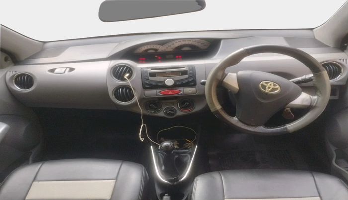 2011 Toyota Etios V, Petrol, Manual, 50,777 km, interior