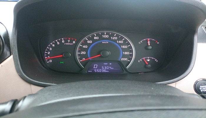 2014 Hyundai Grand i10 ASTA AT 1.2 KAPPA VTVT, Petrol, Automatic, 55,036 km, interior