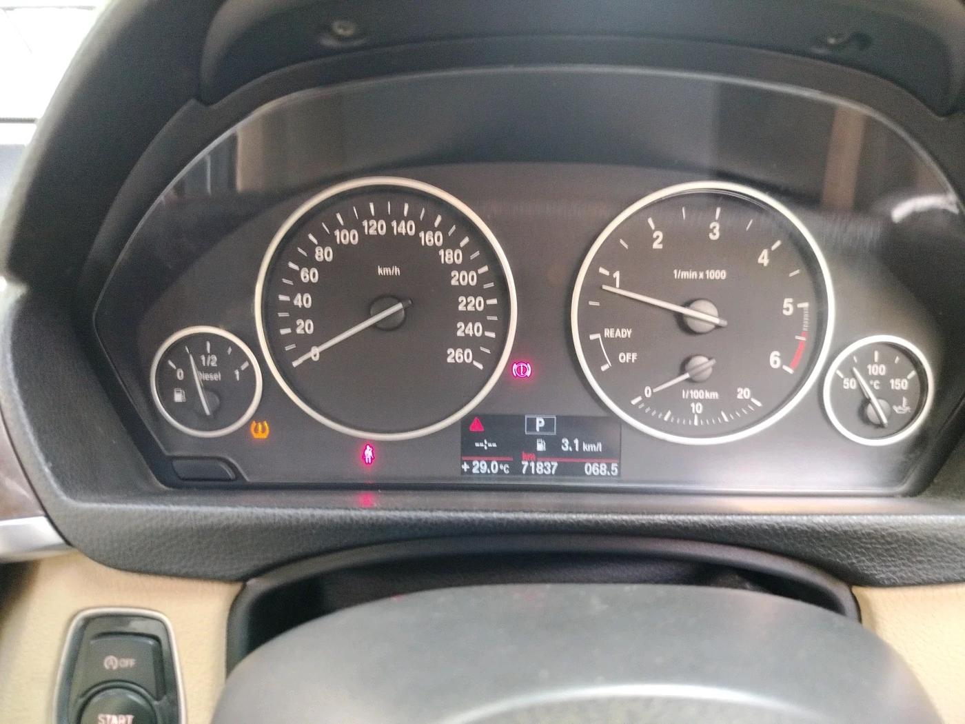 2012 BMW 3 Series 320 D EXCLUSIVE, Diesel, Automatic, 71,837 km, interior