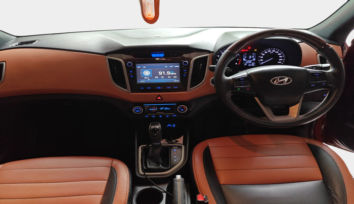 2017 Hyundai Creta SX PLUS AT 1.6 PETROL, Petrol, Automatic, 60,194 km, interior