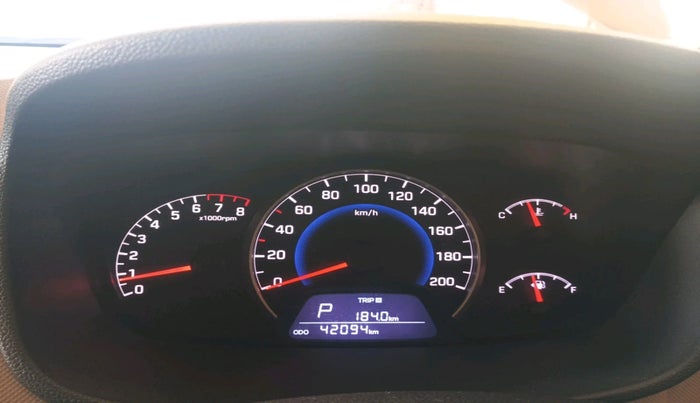 2014 Hyundai Grand i10 ASTA AT 1.2 KAPPA VTVT, Petrol, Automatic, 42,094 km, interior